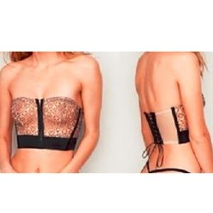 Victoria’s Secret Strapless Corset Bustier Small